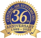 Central Air Systems is Celebrating their 32nd Anniversary